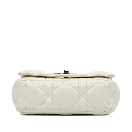 Dior Small Lambskin Macrocannage Caro Bag