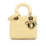 Dior Small Patent Cannage Lady Dior