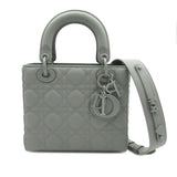 Dior Small Ultra Matte Calfskin Cannage My ABCDior Lady Dior (SHG-QB5aPD)