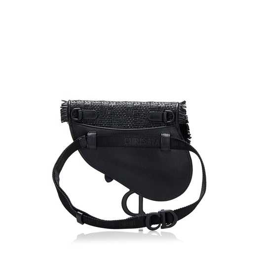 Dior Ultra Matte Woven Saddle (SHG-7XEmNw)