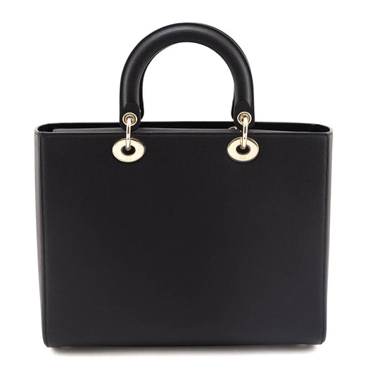 Dior Black LADY D-SIRE Large Tote Bag