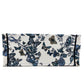 Dior Blue Canvas Embroidered Butterfly 2023 Large Book Tote