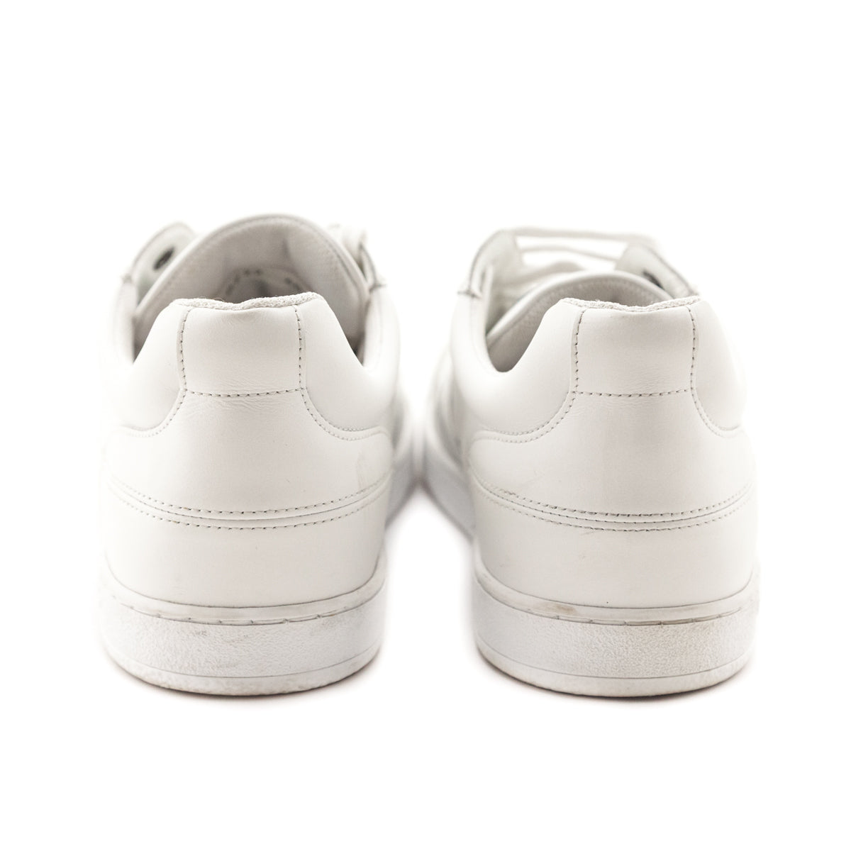 Dior White Leather Star Low Top Sneakers Size US 10 | EU 40