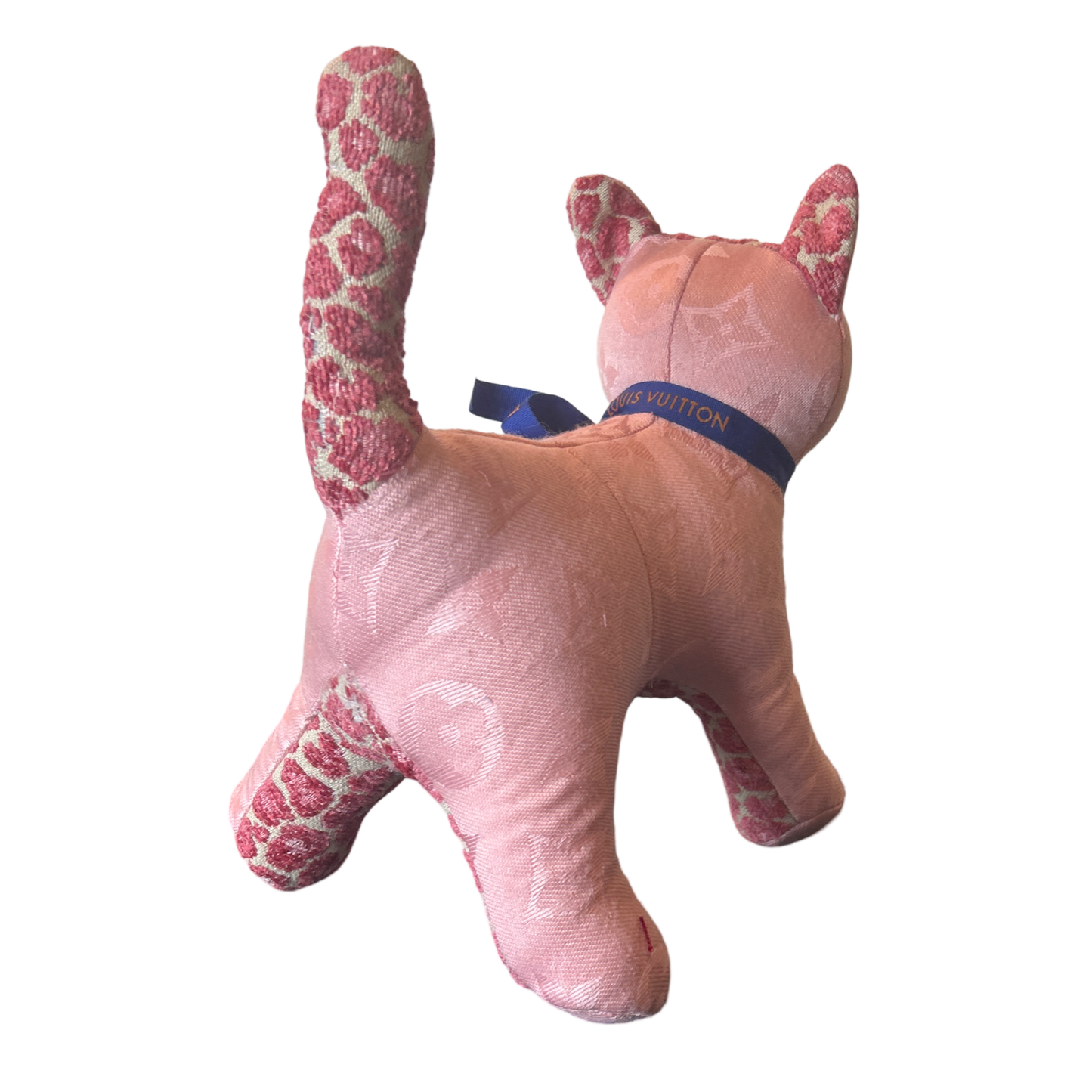 LV Monogram   Silk & Wool Scarf Charming Kitten