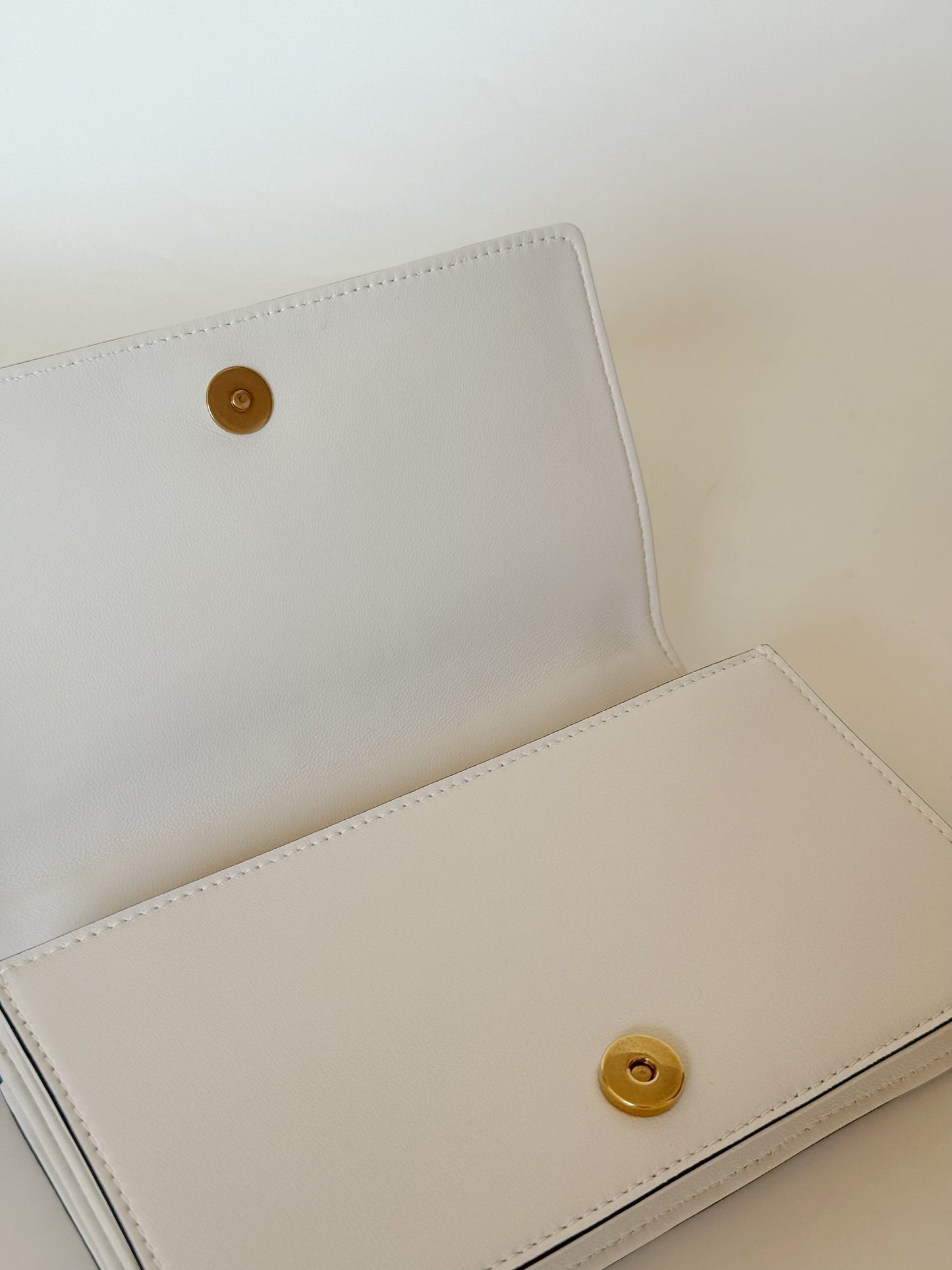 Christian Dior Lambskin Embroidered La Roue De La Fortune Tarot Pouch Clutch