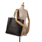 Black Burberry TB Logo Tote