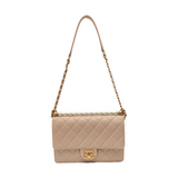 Chanel Classic Vertical Pearl Small Light Pink Flap Bag Gold Hardware