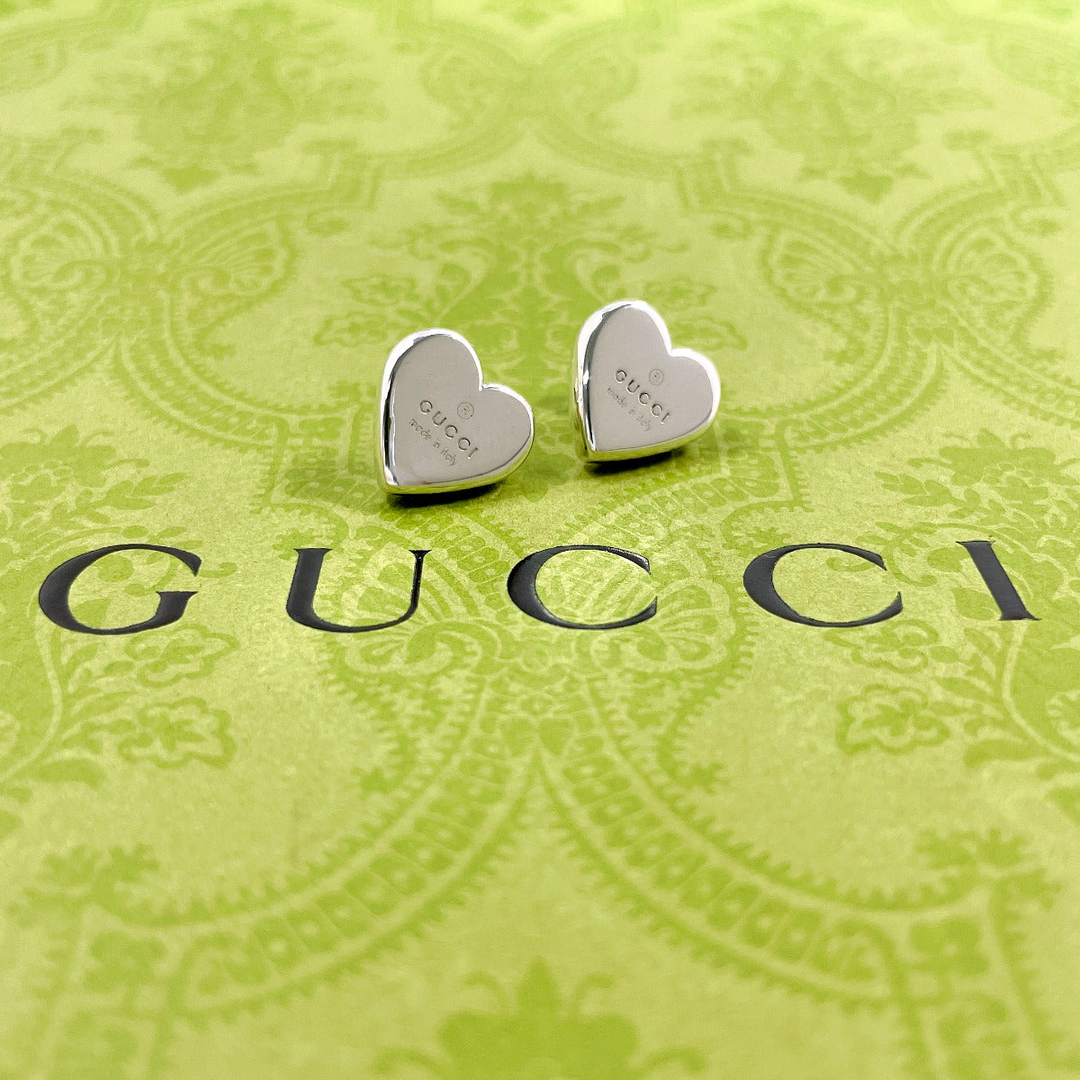 Gucci  Heart Silver 925 Earrings