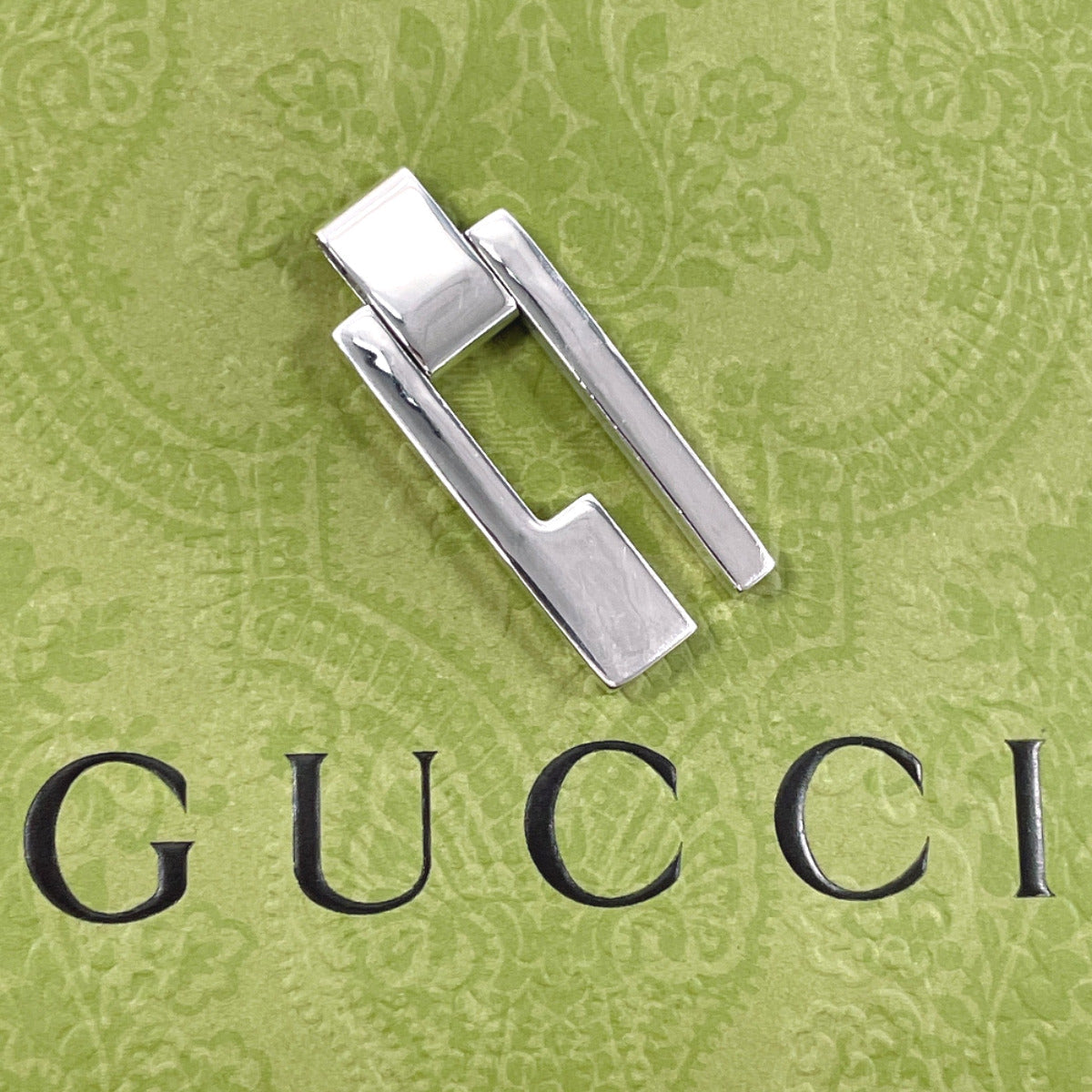Gucci G Logo Silver925 Pendant Top