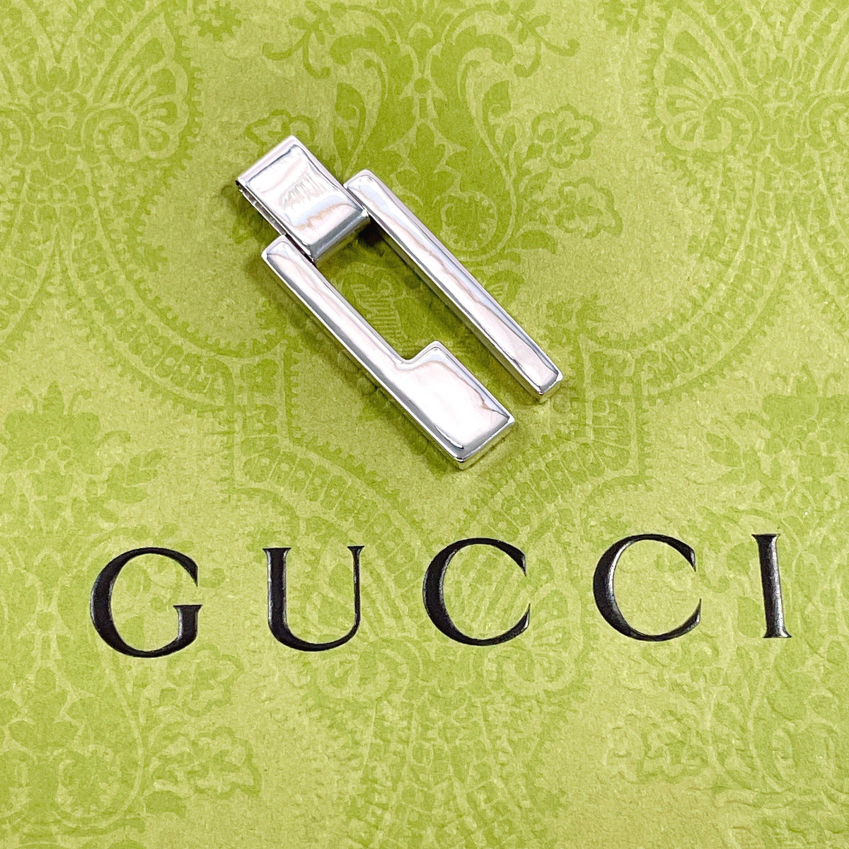 Gucci G Logo Silver925 Pendant Top