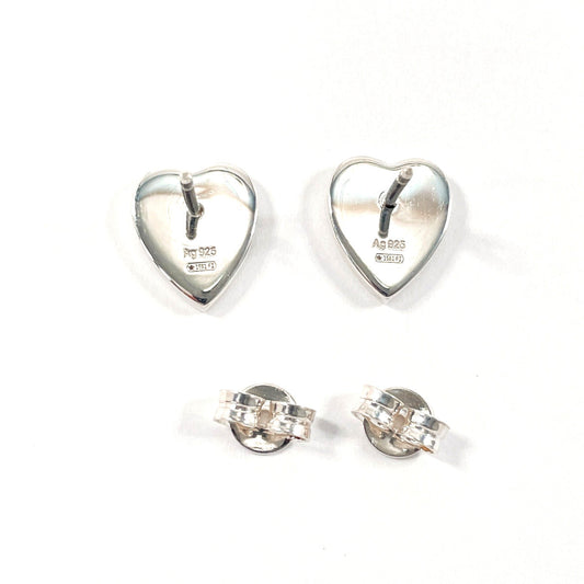 Gucci  Heart Shape Silver Earrings