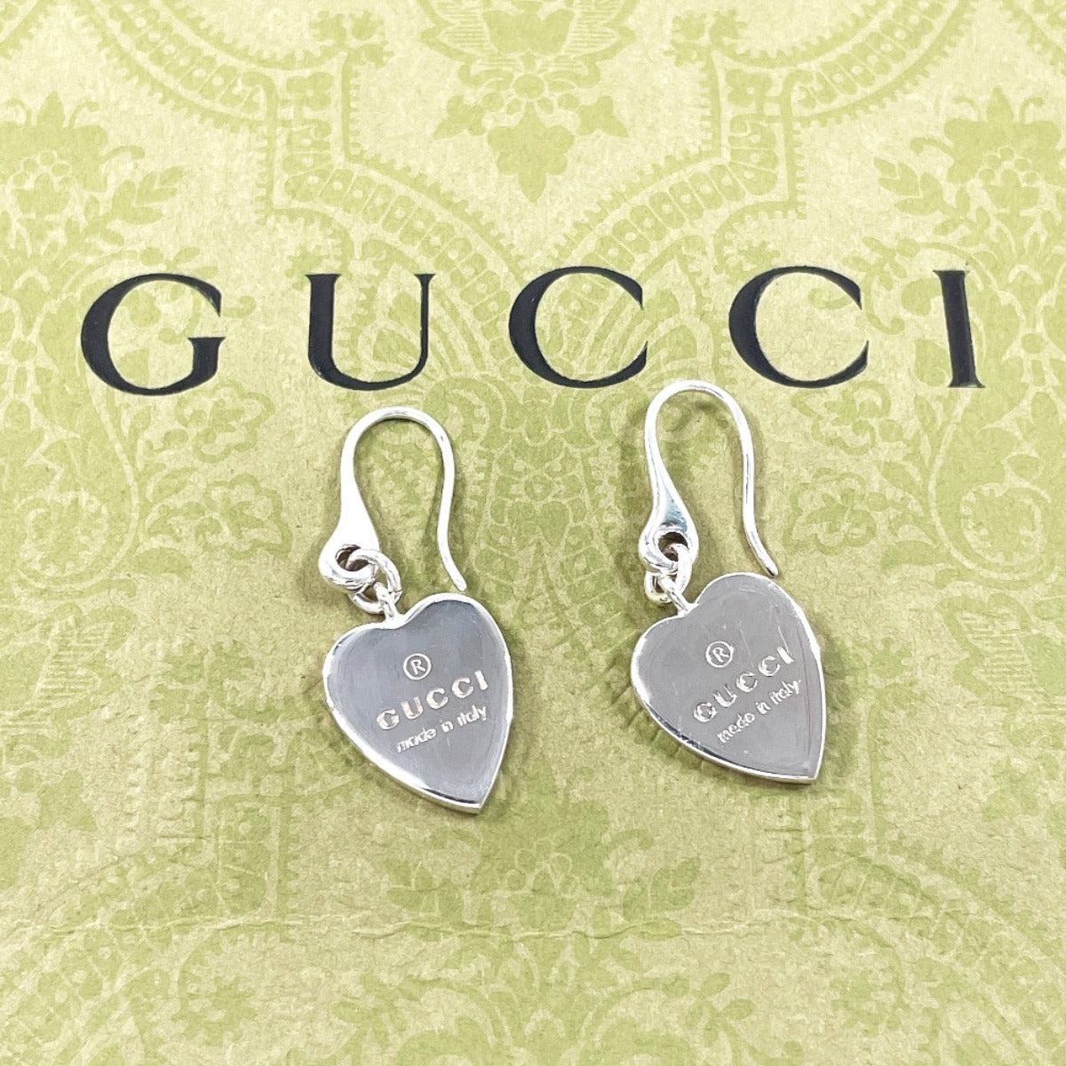 Gucci  Heart Silver 925 Earrings