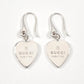 Gucci  Heart Silver 925 Earrings
