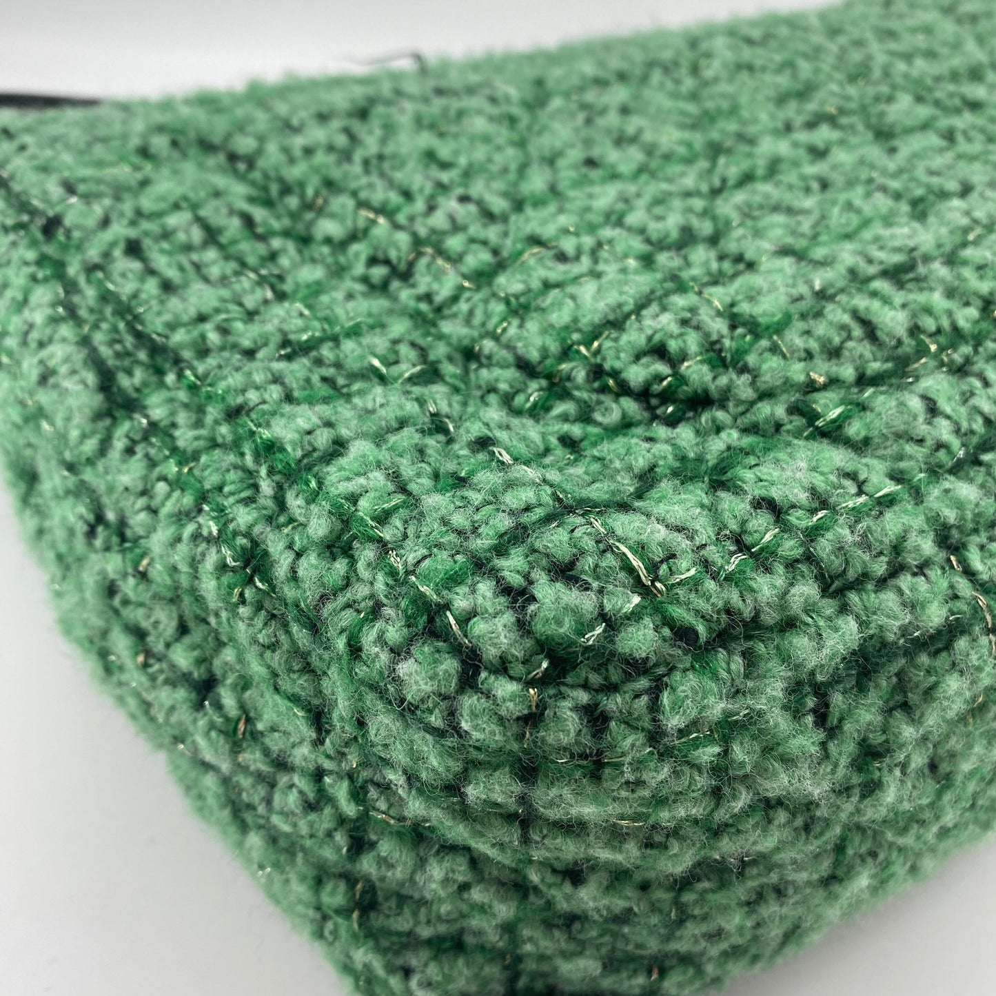 Chanel 2.55 Flap Bag in Green Tweed