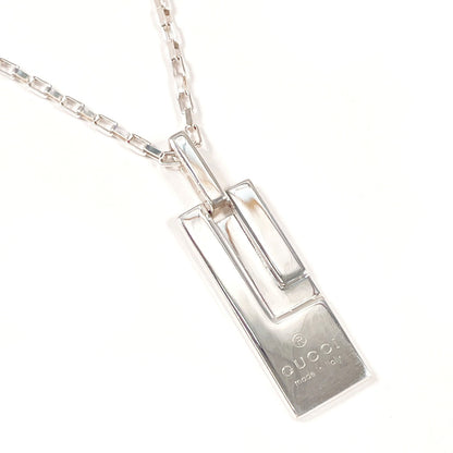 Gucci Plate Silver 925 Necklace