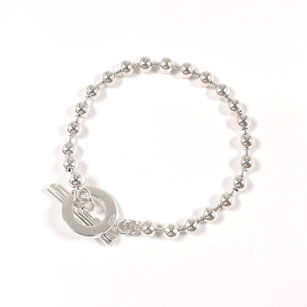 Gucci Ball Chain Silver 925 Bracelet