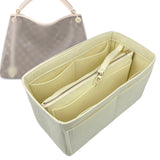 Organizer for [Artsy GM (Large), LV] Bag Insert (Felt, with Detachable Zip Pouch)