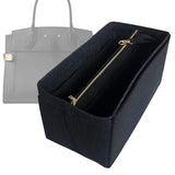 Organizer for [City Steamer XXL, LV] Bag Insert (Felt, with Detachable Zip Pouch)