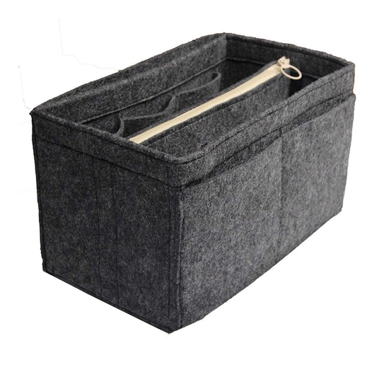 Organizer for [Cabas YSL Small, Saint Laurent (YSL)] Bag Insert (Felt, with Detachable Zip Pouch)