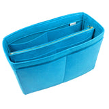 Organizer for [Sac Souple 45, LV] Bag Insert (Felt, with Detachable Zip Pouch)