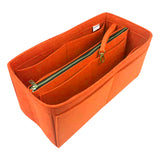 Organizer for [Low Key Cabas MM, LV] Bag Insert (Felt, with Detachable Zip Pouch)