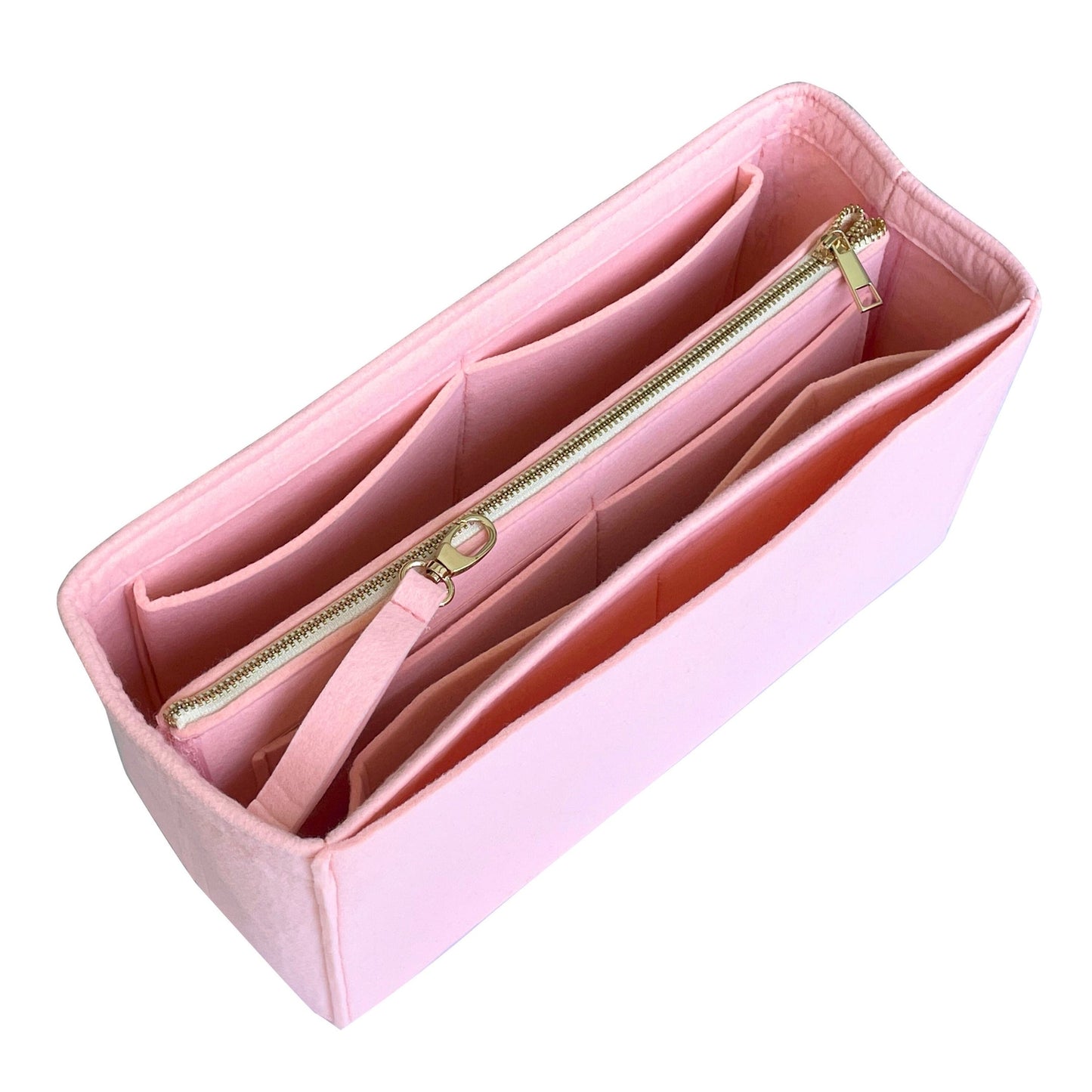 Organizer for [Galliera PM (Small), LV] Bag Insert (Felt, with Detachable Zip Pouch)