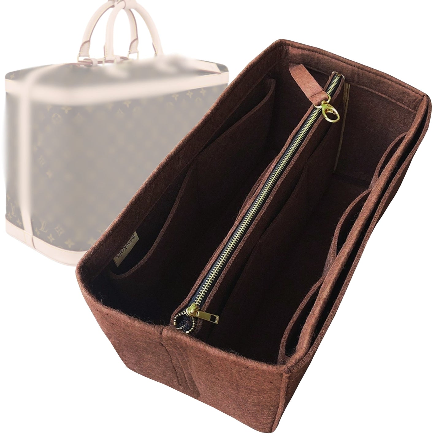 Organizer for [Cruiser 40, LV] Bag Insert (Felt, with Detachable Zip Pouch)