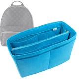 Organizer for [Discovery Backpack PM, LV] Bag Insert (Felt, with Detachable Zip Pouch)