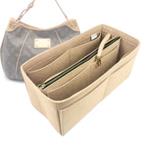 Organizer for [Galliera PM (Small), LV] Bag Insert (Felt, with Detachable Zip Pouch)