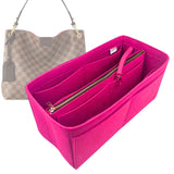 Organizer for [Graceful MM (Medium), LV] Bag Insert (Felt, with Detachable Zip Pouch)