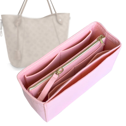 Organizer for [Hina PM (Small), LV] Bag Insert (Felt, with Detachable Zip Pouch)