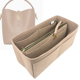 Organizer for [LE 37 small in shiny leather, Saint Laurent (YSL)] Bag Insert (Felt, with Detachable Zip Pouch)