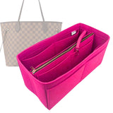 Organizer for [Neverfull BB, LV] Bag Insert (Felt, with Detachable Zip Pouch)