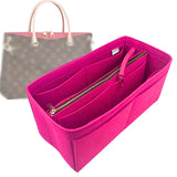 Organizer for [Pallas MM, LV] Bag Insert (Felt, with Detachable Zip Pouch)