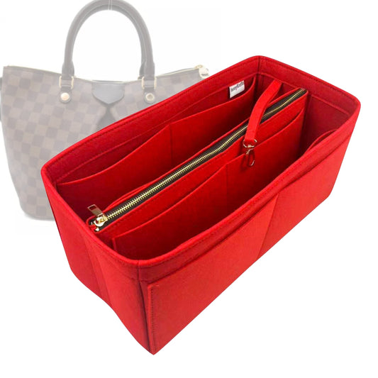 Organizer for [Siena GM (Large), LV] Bag Insert (Felt, with Detachable Zip Pouch)