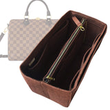 Organizer for [Speedy 40, LV] Bag Insert (Felt, with Detachable Zip Pouch)
