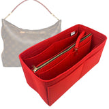 Organizer for [Sully PM (Small), LV] Bag Insert (Felt, with Detachable Zip Pouch)