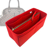 Organizer for [Trevi GM (Large), LV] Bag Insert (Felt, with Detachable Zip Pouch)