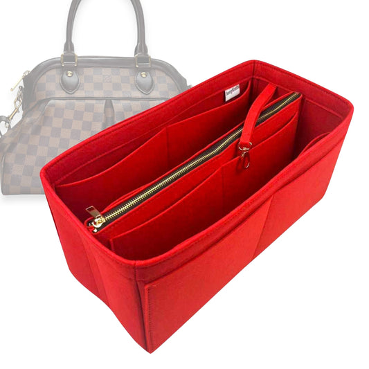 Organizer for [Trevi PM (Small), LV] Bag Insert (Felt, with Detachable Zip Pouch)