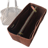 Organizer for [Verona MM (Medium), LV] Bag Insert (Felt, with Detachable Zip Pouch)