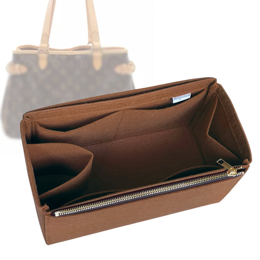 Organizer for [Batignolles Horizontal, LV] Bag Insert (Felt, Full-width Zip and Open Pocket)
