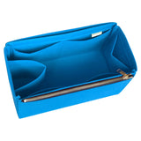 Organizer for [Bond Street, LV] Bag Insert (Felt, Full-width Zip and Open Pocket)