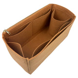 Organizer for [Nice Nano, LV] Bag Insert (Felt, Full-width Zip and Open Pocket)