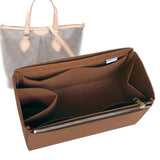 Organizer for [Palermo GM (Large), LV] Bag Insert (Felt, Full-width Zip and Open Pocket)