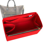 Organizer for [Tournelle MM (Medium), LV] Bag Insert (Felt, Full-width Zip and Open Pocket)