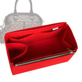 Organizer for [Trevi PM (Small), LV] Bag Insert (Felt, Full-width Zip and Open Pocket)