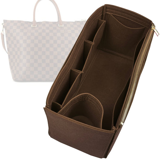 Organizer for [Belmont PM (Small), LV] Bag Insert (Felt, Wide Open Pockets)