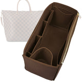 Organizer for [Belmont PM (Small), LV] Bag Insert (Felt, Wide Open Pockets)