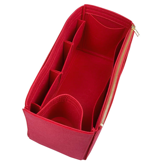 Organizer for [Rivoli PM (Small), LV] Bag Insert (Felt, Wide Open Pockets)