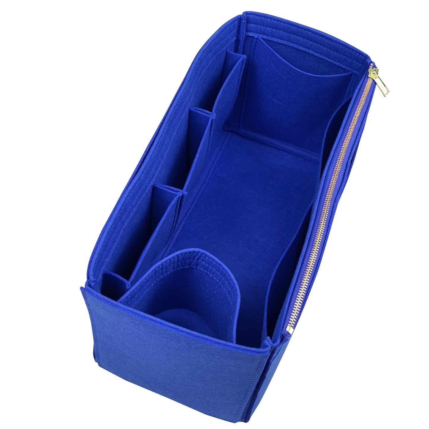 Organizer for [Mini Crossbody Tote, LV] Bag Insert (Felt, Wide Open Pockets)